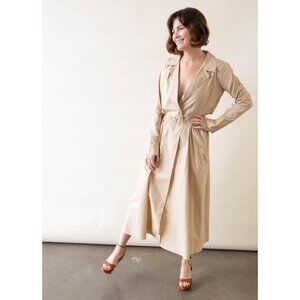 Birgitte Herskind David trench cutout beige Dress Size 36